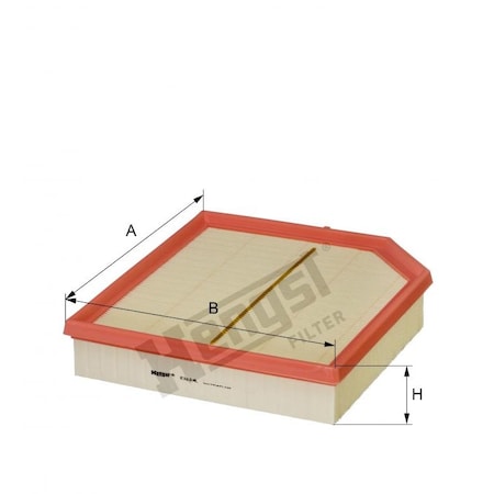 Hengst Air Filter, E1624L E1624L